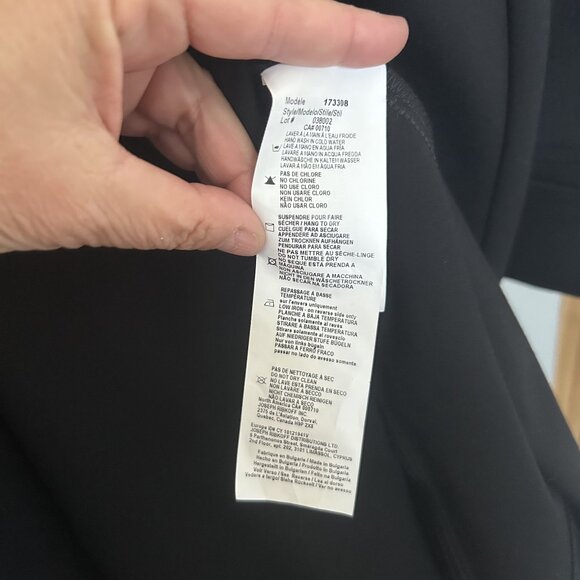 Joseph Ribkoff Designer Statement Fall Military Jacket Coat Size 8 Black - Picture 10 of 15